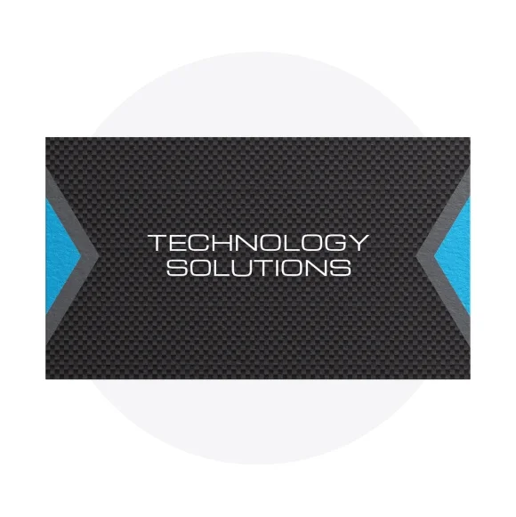 Business Card Template Designs For Tech Industry