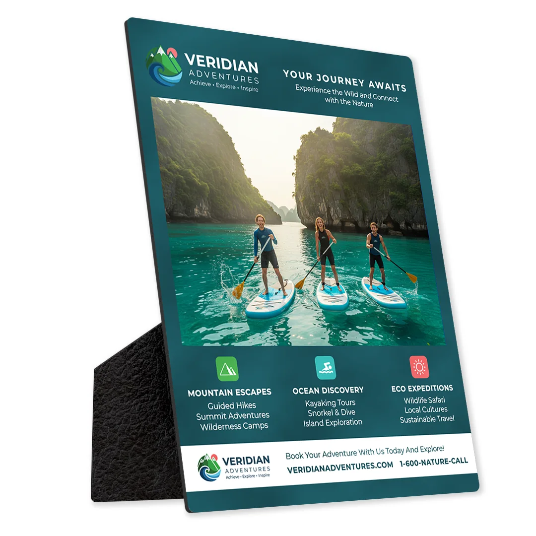 custom wooden photo plaques for corporate awards and recognition