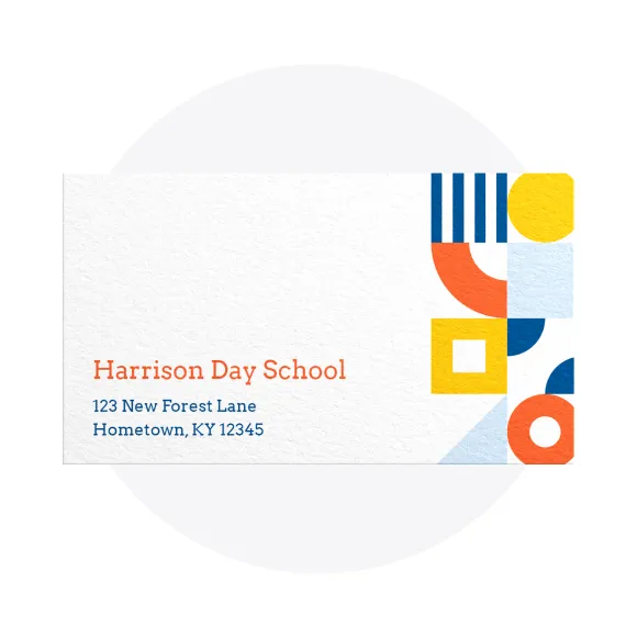 Business Card Template Designs For Educational Industry