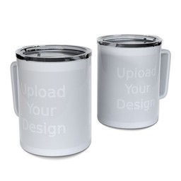 Insulated Coffee Mug with Upload Your Design design