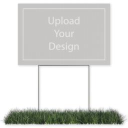 Thumbnail for Lawn Sign 12"x18" Double Sided with Upload Your Design design 2