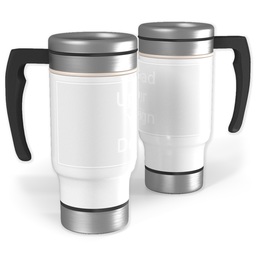 14oz Stainless Steel Travel Mug with Upload Your Design design