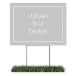 Thumbnail for Lawn Sign 18"x24" Single Sided with Upload Your Design design 2