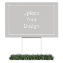 Thumbnail for Lawn Sign 18"x27" Double Sided with Upload Your Design design 2