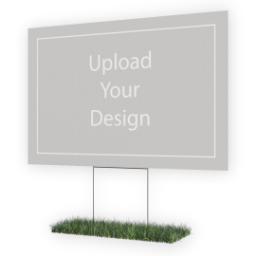Thumbnail for Lawn Sign 24"x36" Double Sided with Upload Your Design design 3