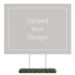 Thumbnail for Lawn Sign 30"x40" Double Sided with Upload Your Design design 1