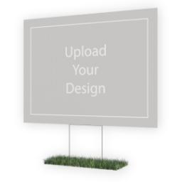 Thumbnail for Lawn Sign 30"x40" Double Sided with Upload Your Design design 3