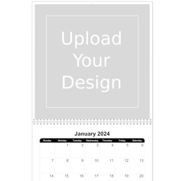 6x6, 12 Month Photo Calendar (Flexible Start Date) with Upload Your Design design