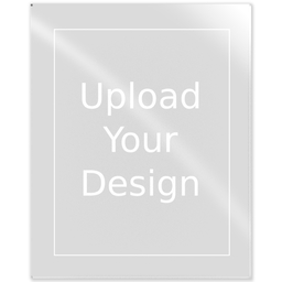 8"x10" Acrylic Print with Upload Your Design design