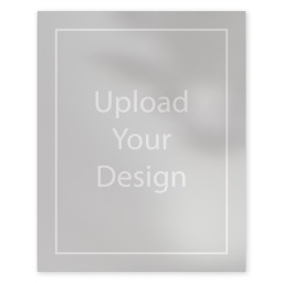 Economy Metal Print 8"x10" with Upload Your Design design