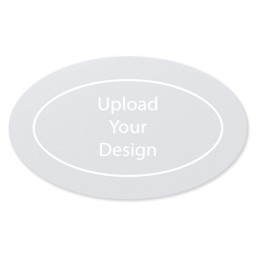 Oval Magnet 4.5"x7.5" with Upload Your Design design