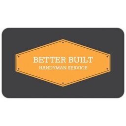 Business Cards - Rounded Corners with Built Strong design