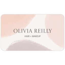 Business Cards - Rounded Corners with Soft Watercolor design
