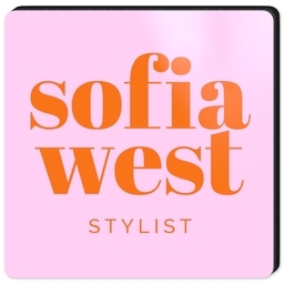 5"x5" Photo Plaque with Bold Color design