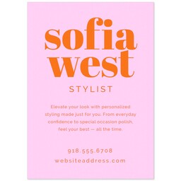 Print: 5x7, Matte with Bold Color design