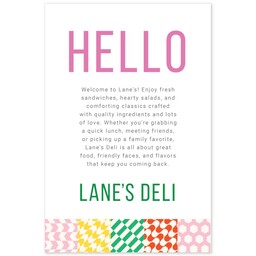 Poster, 12x18, Satin Photo Paper with Bright Blocks design