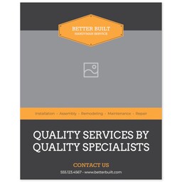 Poster, 16x20, Satin Photo Paper with Built Strong design