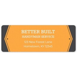 Address Label Sheet with Built Strong design