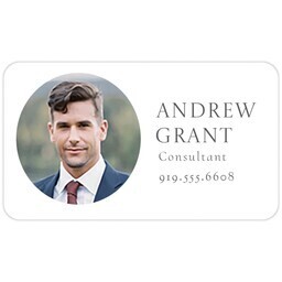 Business Cards - Rounded Corners with Clean and Simple design