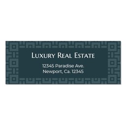 Address Label (Set of 60) with Luxe Pattern design