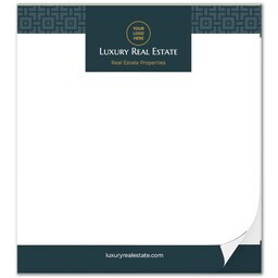 Notepad with Luxe Pattern design