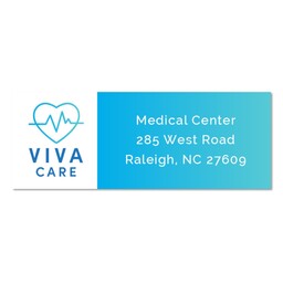 Address Label (Set of 60) with Modern Clinical design