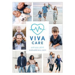 Postcard 4.25"x6" with Modern Clinical design