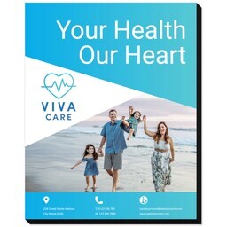 8"x10" Same-Day Mounted Print with Modern Clinical design