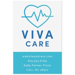 4"x6" Direct Print Magnet with Modern Clinical design