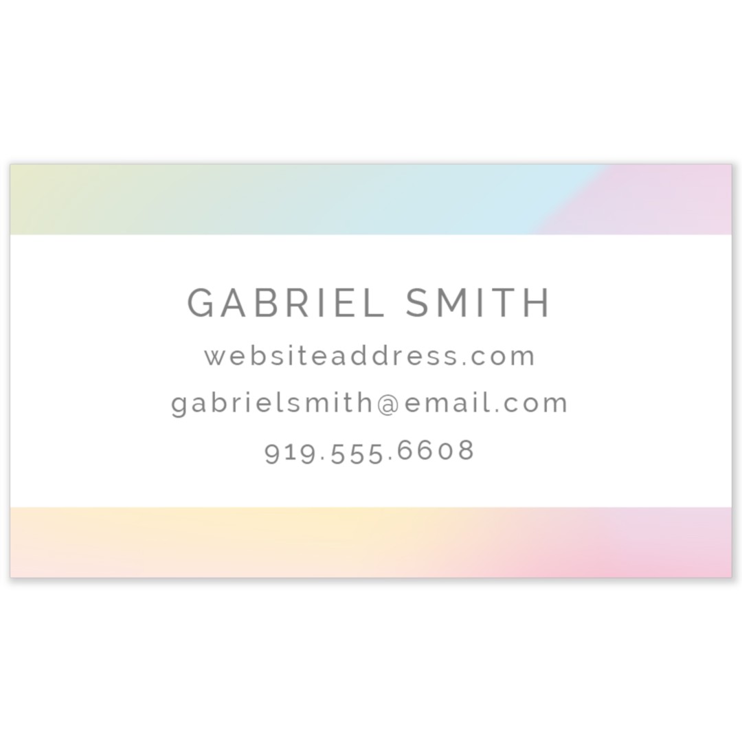 Business Card | Business Card Printing - Modern holographic Theme | Walmart  Business Print