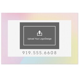 4"x6" Direct Print Magnet with Modern Holographic design