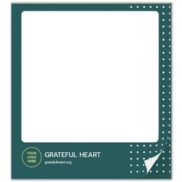 Notepad with NonProfit Green design