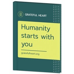 Journal Hardcover with NonProfit Green design