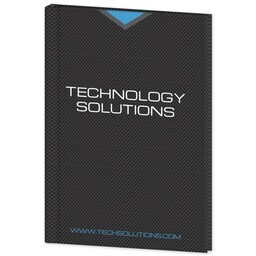 Journal Hardcover with Tech Focus design