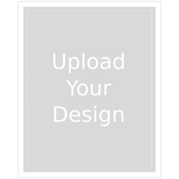 16"x20" Board Print (Bordered) with Upload Your Design design
