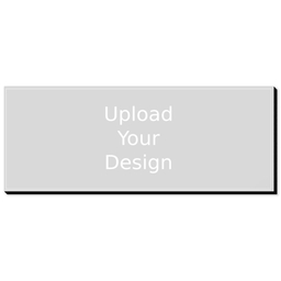 8"x20" Same-Day Mounted Print with Upload Your Design design