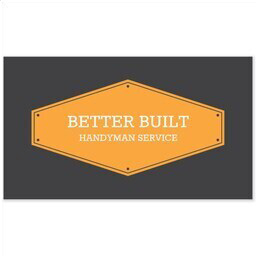 Business Card with Built Strong design