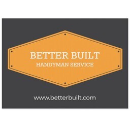 5"x7" Direct Print Magnet with Built Strong design